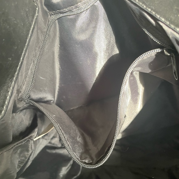 Moda International Black Suede Large Bag - Picture 10 of 11